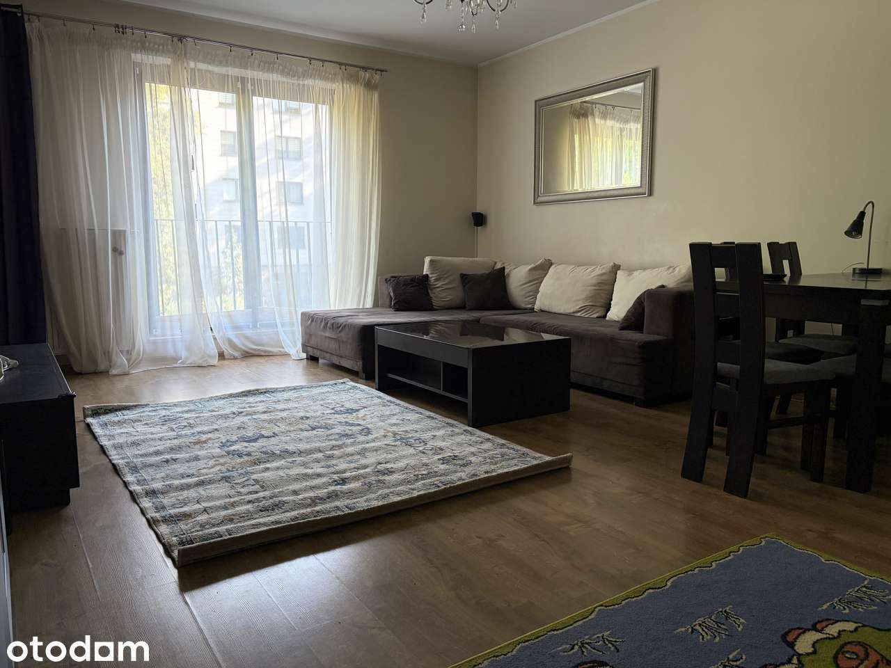 [BEZPOŚREDNIO] 55,5 m2. Przestronne 2 pokoje z loggią i garażem