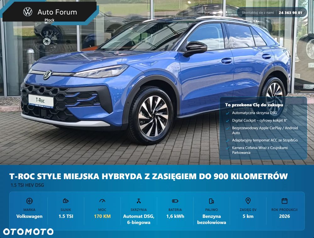 Volkswagen T-Roc 1.5 TSI HEV Style - 2
