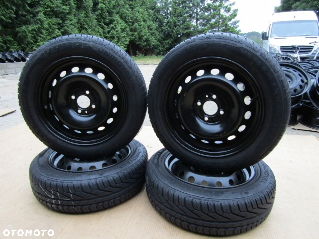 4x Felgi Felga Koła Koło 15 Renault Clio II III Megane Thalia Opony 165/65 - 5