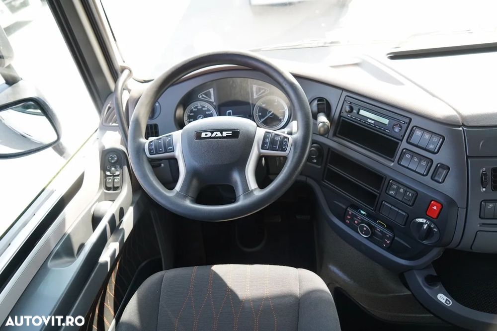 DAF XF 480 / COMBINAȚIE TANDEM / 120 M3 / PUNȚĂ RIDICATĂ / + REMORCĂ WECON / PUNȚI SAF - 33