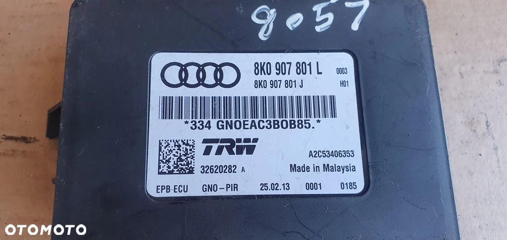 Moduł sterownik hamulca ręcznego Audi A4 B8 8K0907801L - 6