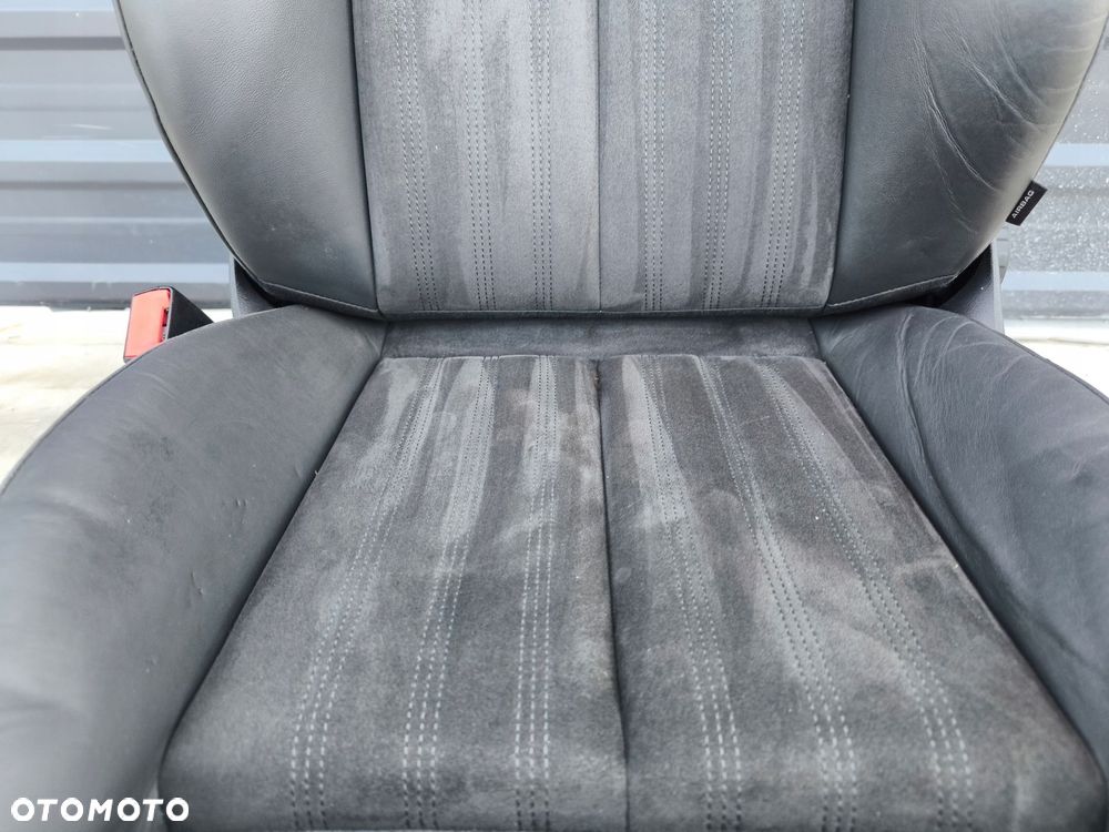 FOTEL KIEROWCY SKÓRA + ALCANTARA PODGRZEWANY A6 C7 A7 4G8 ORYGINAŁ ! - 8