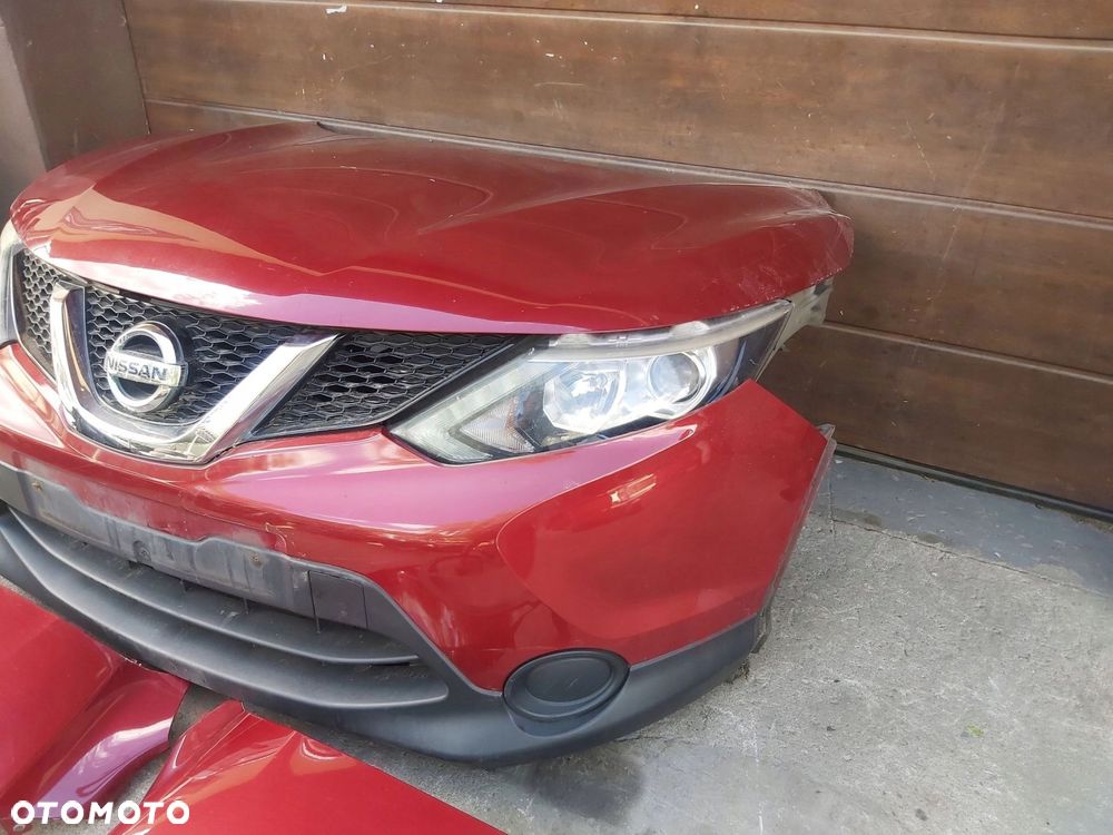 Nissan Qashqai II J11 zderzak lampa pas maska błotnik kompletny przód - 4