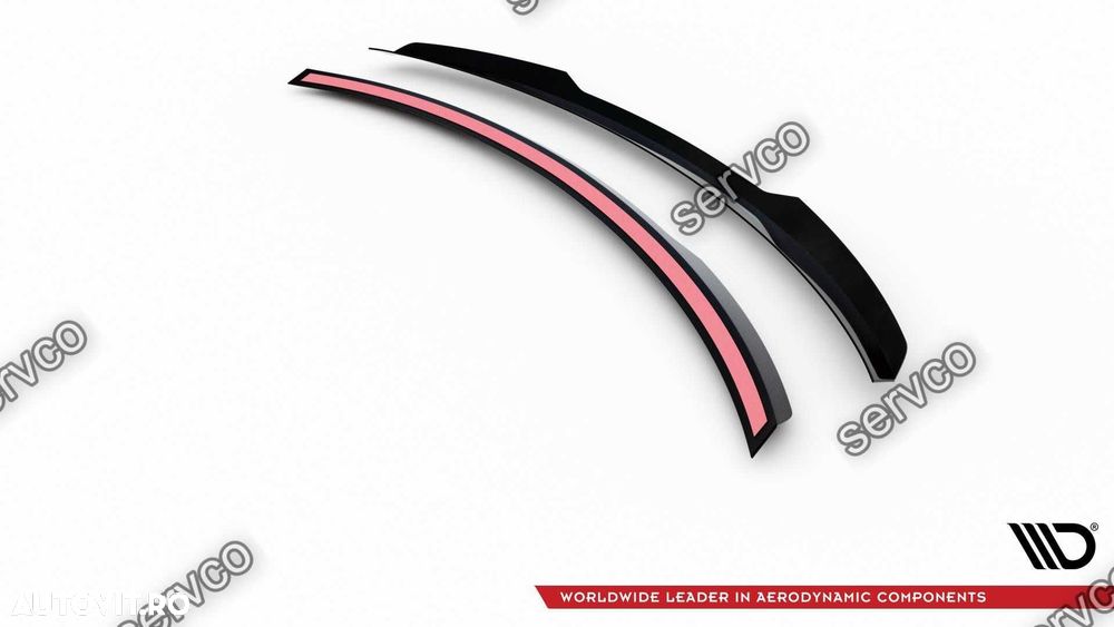 Eleron spoiler cap Mercedes E Class W213 Facelift Sedan AMG-Line 2021- v5 - Maxton Design - 5