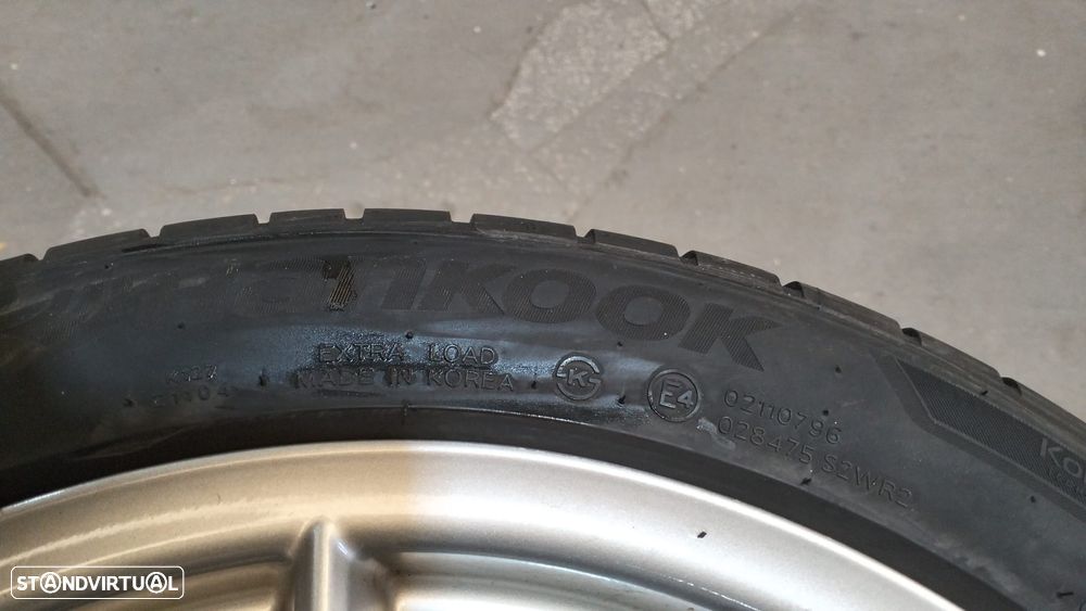 Jogo de Jantes Originais Mercedes 17" com pneus Hankook - 4