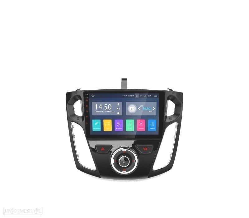 AUTO RADIO PARA FORD FOCUS COM ANDROID 9.0 LCD TÁCTIL 9" E CARPLAY - 1