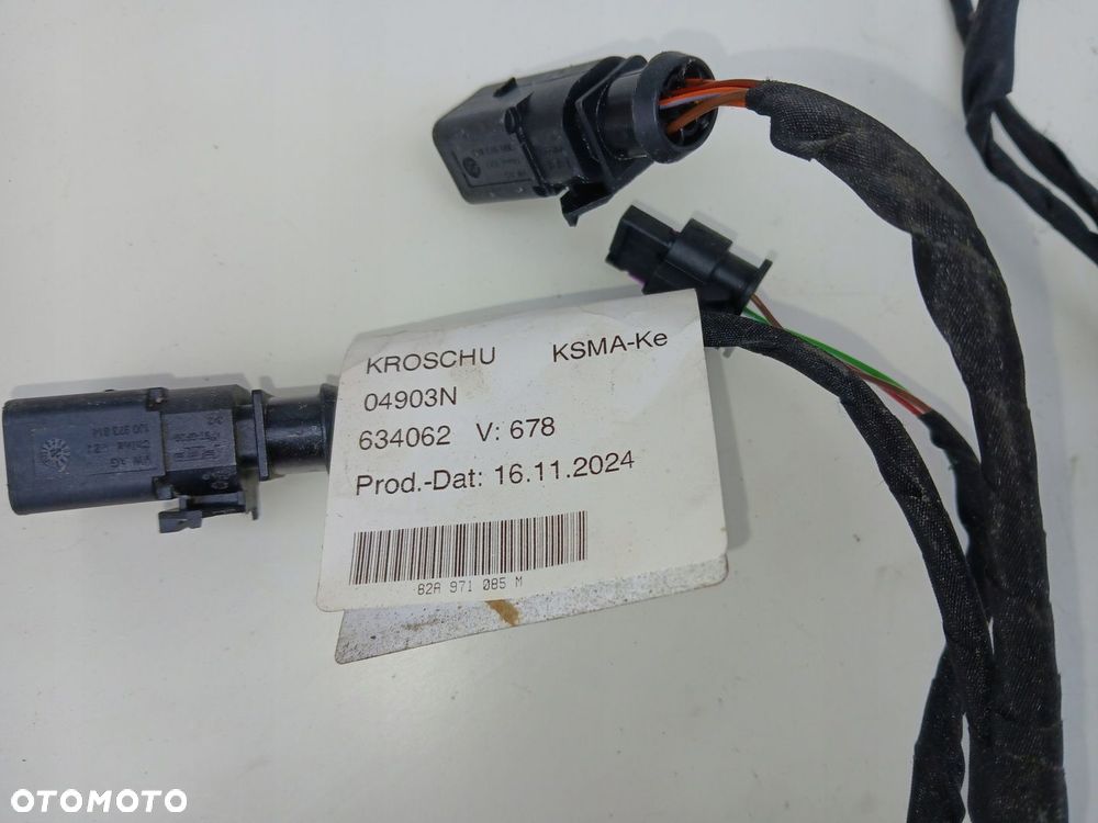 AUDI A1 82A wiązka zderzaka PDC 82A971085M - 2