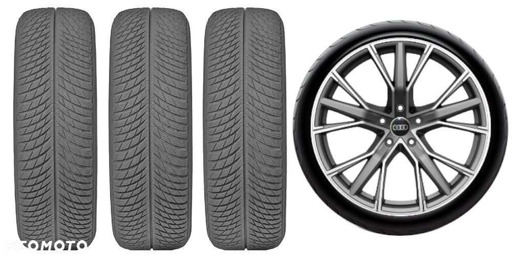 KOŁA ZIMA 18 5X112 AUDI A6 C8 A7 4K NOWE MICHELIN - 3