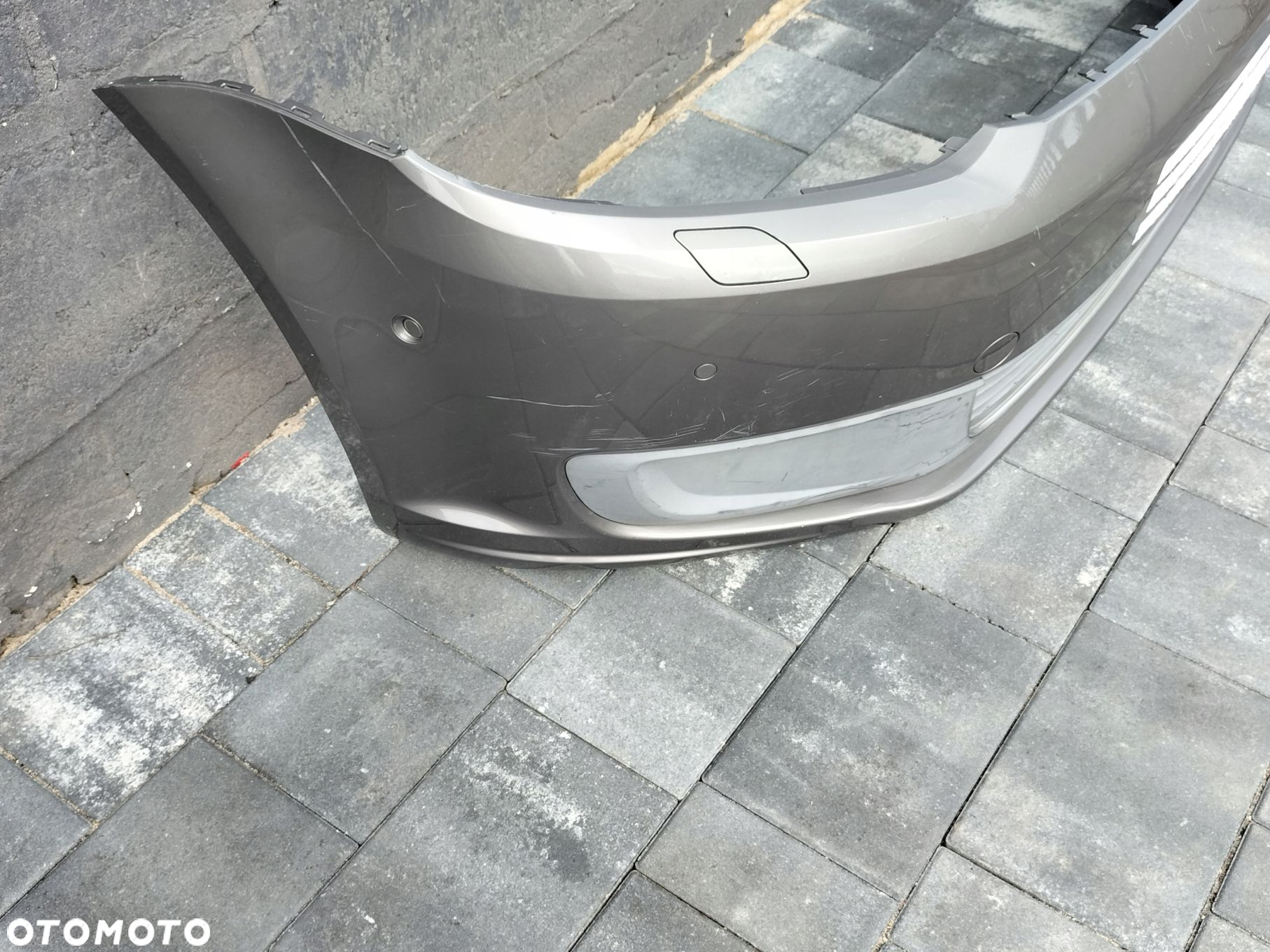 VW TOURAN I LIFT 2010-2014 ZDERZAK PRZEDNI PRZÓD XENON - 2