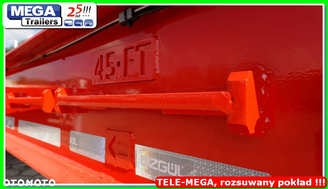 Inny 17,6 m dł. naczepa teleskopowa Full ADR EX3 MEGA Trailers, UNIWERSALNA !! - 38