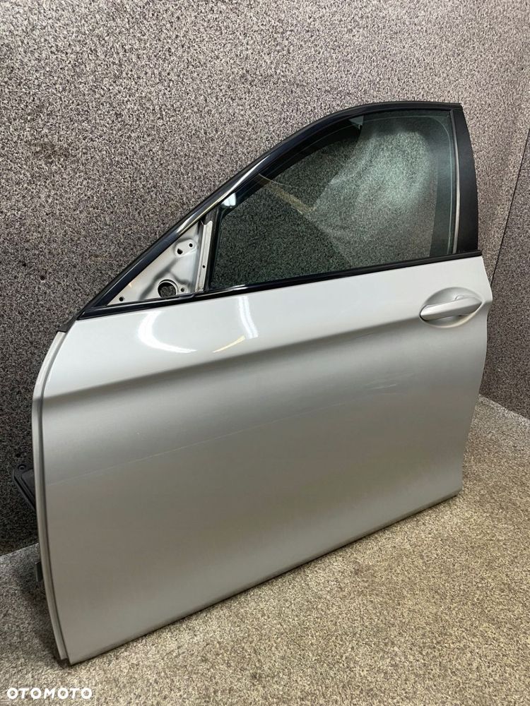 Drzwi szyba lewy przod przednie BMW F11 F10 354 srebrne 150 umAl ładne - 4