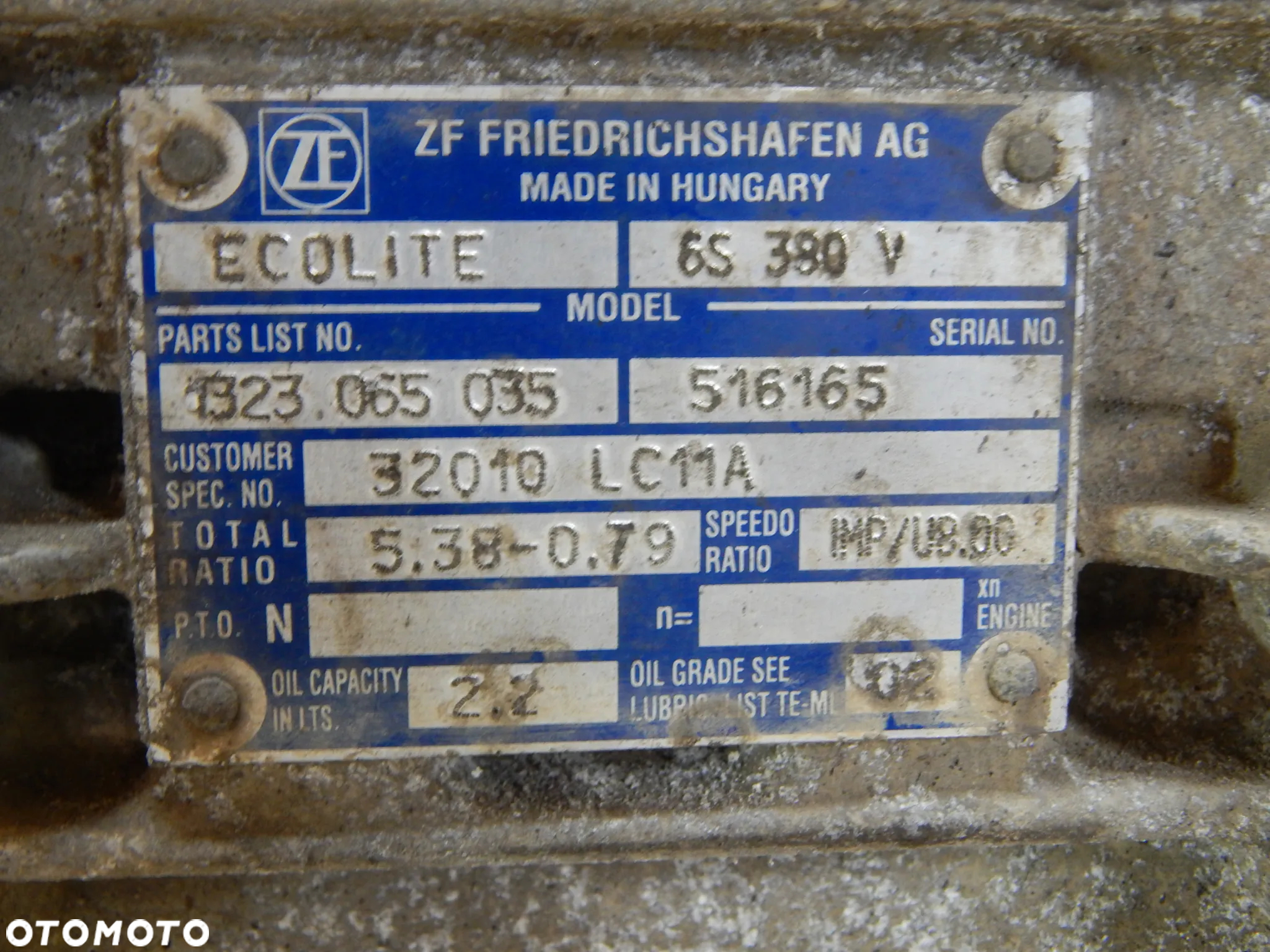 Skrzynia biegów 2.5 dci 6 biegów Nissan Cabstar Renault Maxity 07-20 Łuków części - 7