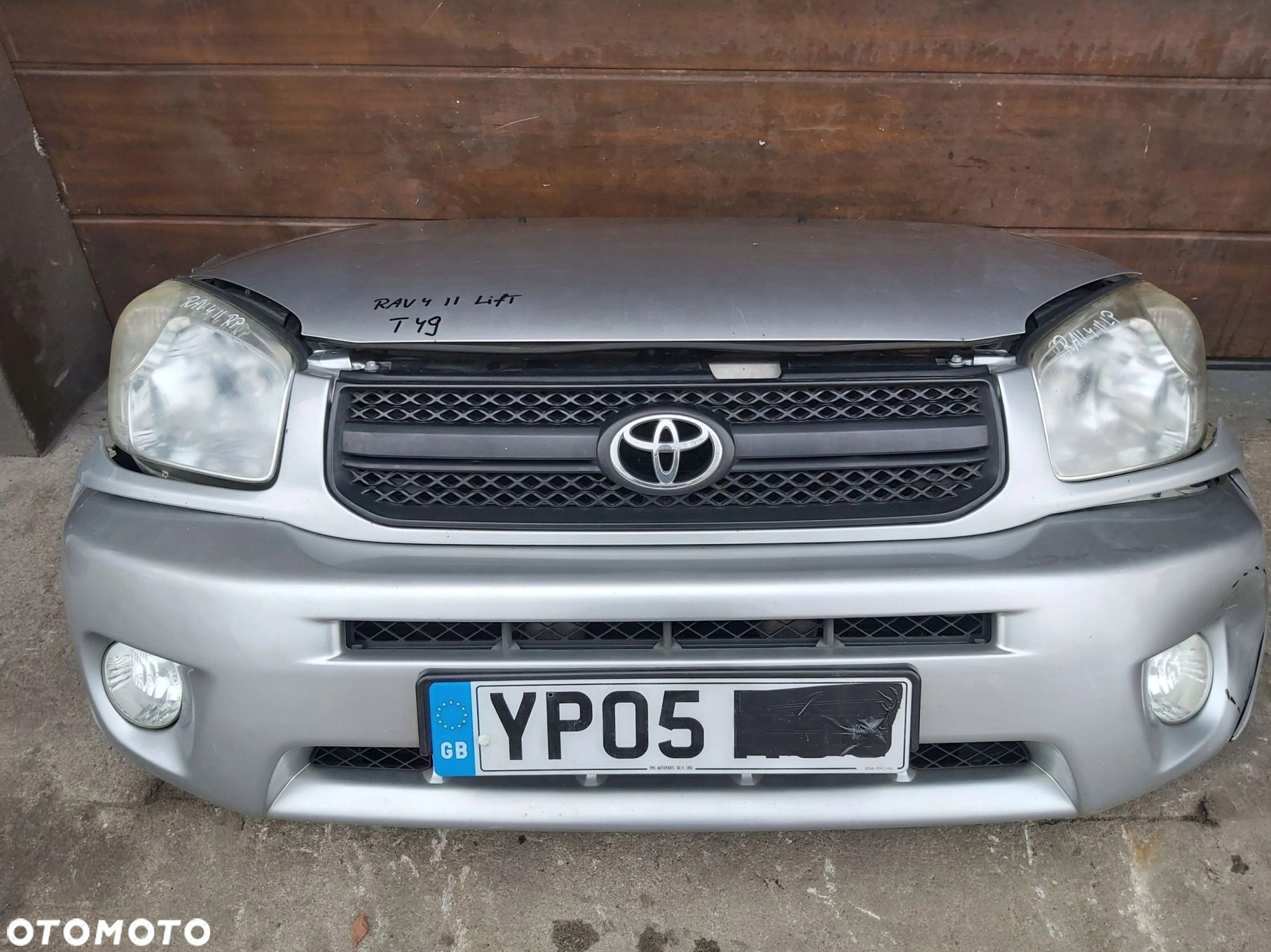 Toyota Rav4 II LIFT kompletny przód zderzak maska grill 2,0 vvti - 2