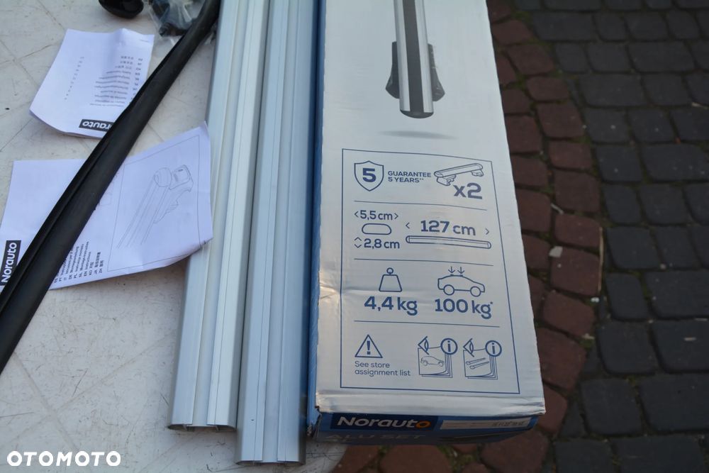 Thule 757 Norauto   bagażnik na relingi alu Thule / Norauto klucz - 3