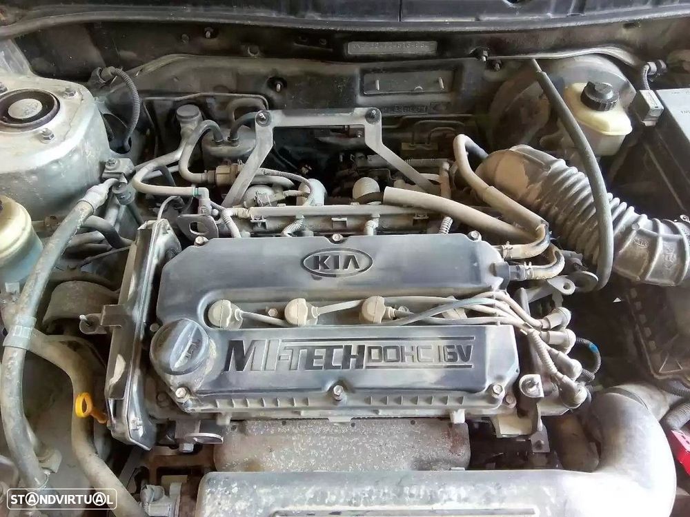MOTOR COMPLETO KIA SHUMA II SEDAN 2003 -GA6D - 3