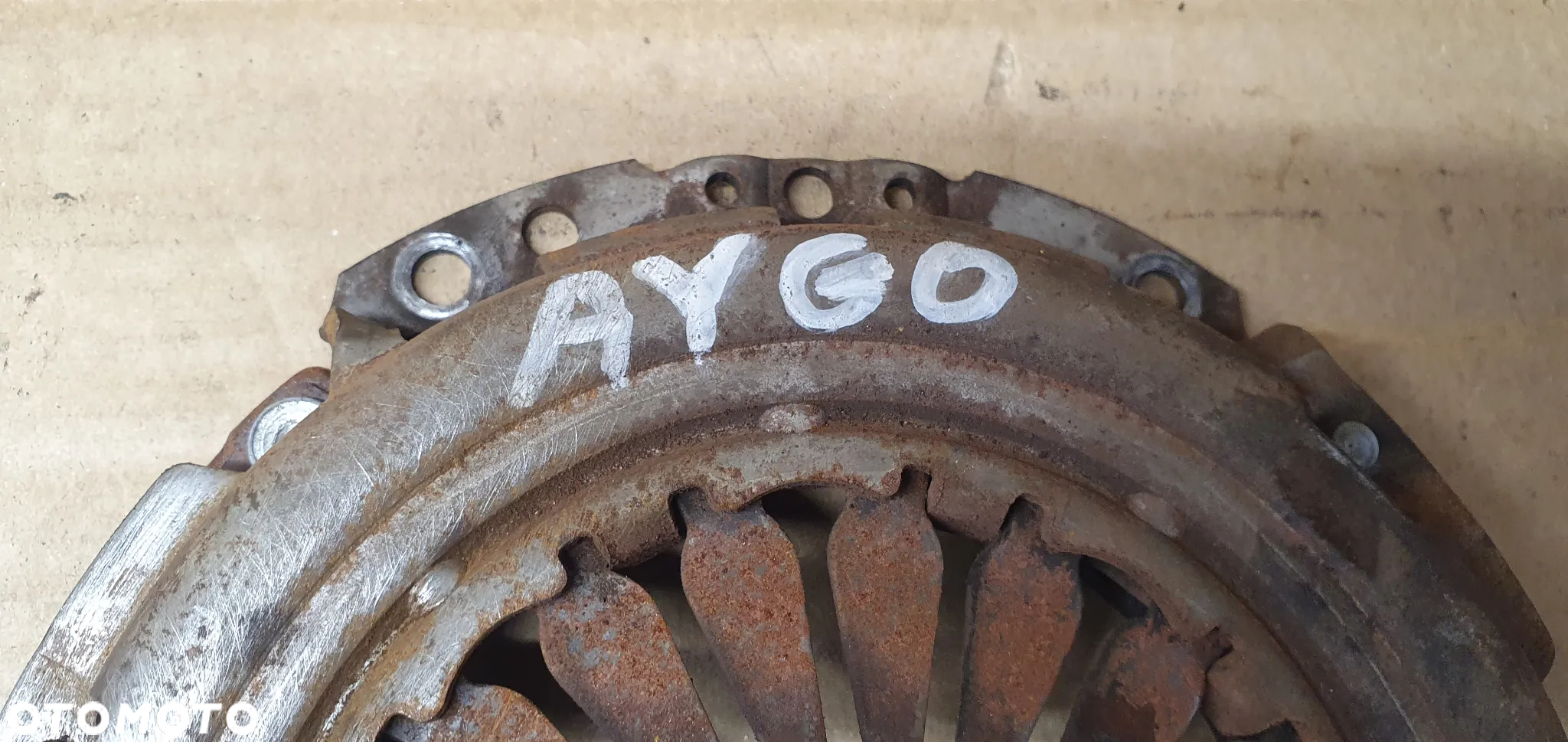 Sprzęgło tarcza docisk koło Toyota Aygo 1.0 - 7