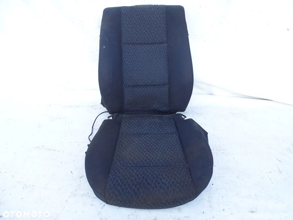 FOTEL PRAWY POSZYCIE FOTELA OPARCIE SIEDZISKO GRZANE BMW E46 COMPACT F-VAT - 1