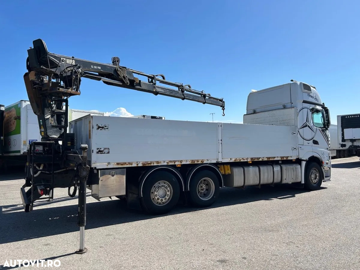 Mercedes-Benz Actros 2545,Retarder, Euro 5,  Hiab XS166 Pro, Factura externa - 33