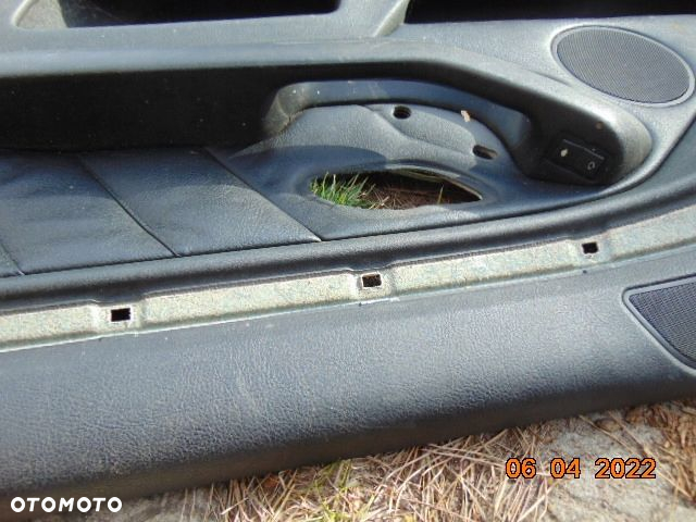 BMW 5 e39 BOCZKI BOCZEK skóra CZARNA wersja EUROpa - 8