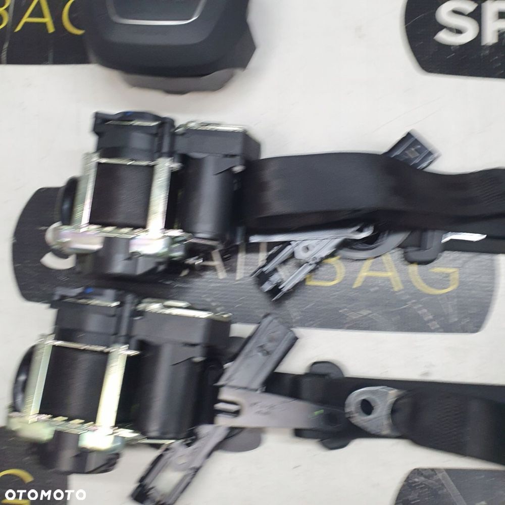 AUDI Q7 4M PRZED LIFTEM DESKA ROZDZIELCZA KONSOLA KOKPIT PULPIT PODUSZKI AIRBAG AIR BAG PASY KIT SET - 8