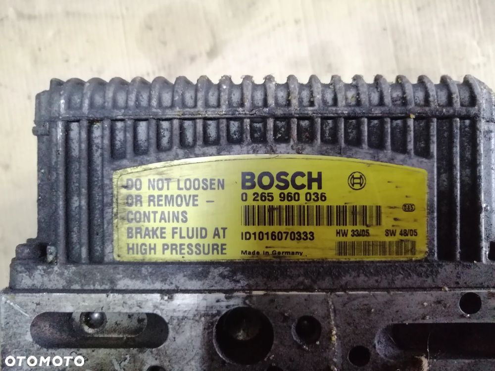 Mercedes W211 E Klasa 3.2 V6 pompa hamulcowa abs SBC plus wtyczka z wiązką A0054319612Q2  0265960036 - 10
