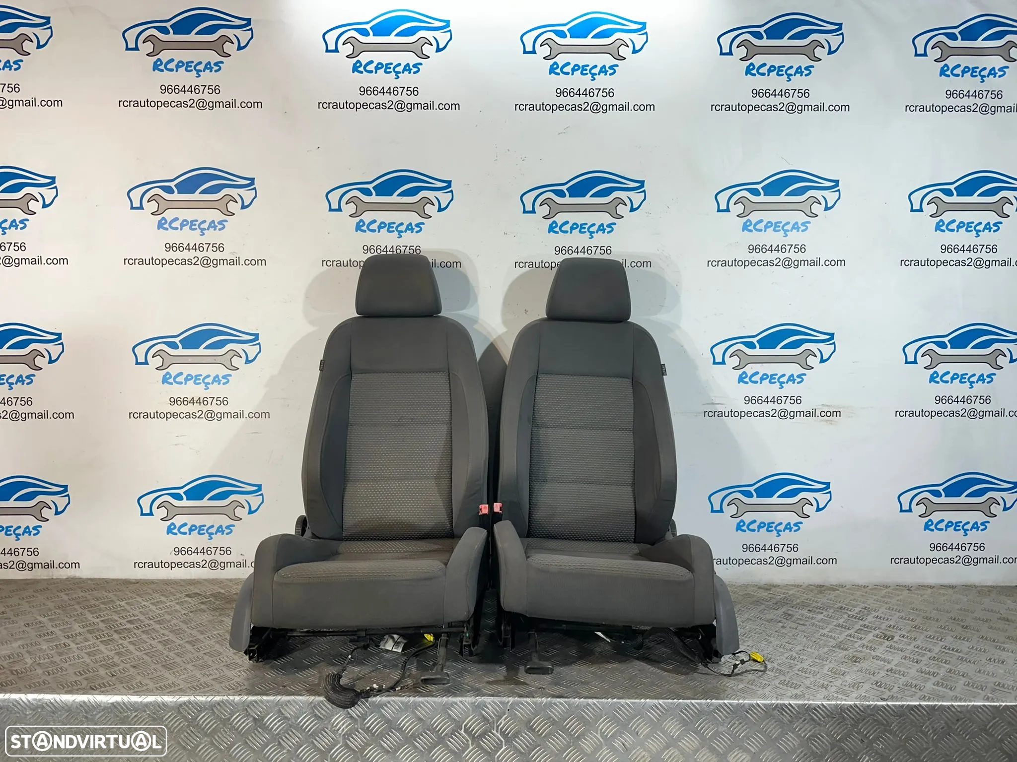 .Conjunto Bancos Tecido Volkswagen VW Golf 5 Mk5 V 5 portas 2004 a 2009 - 7