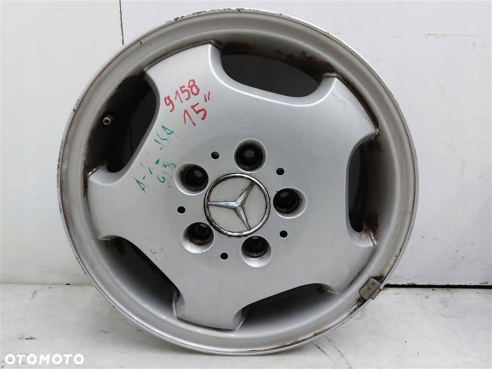 Alufelgi FELGI ALUMINIOWE Mercedes A-klasa W168 5.5J X 15 5X112 ET54 - 13