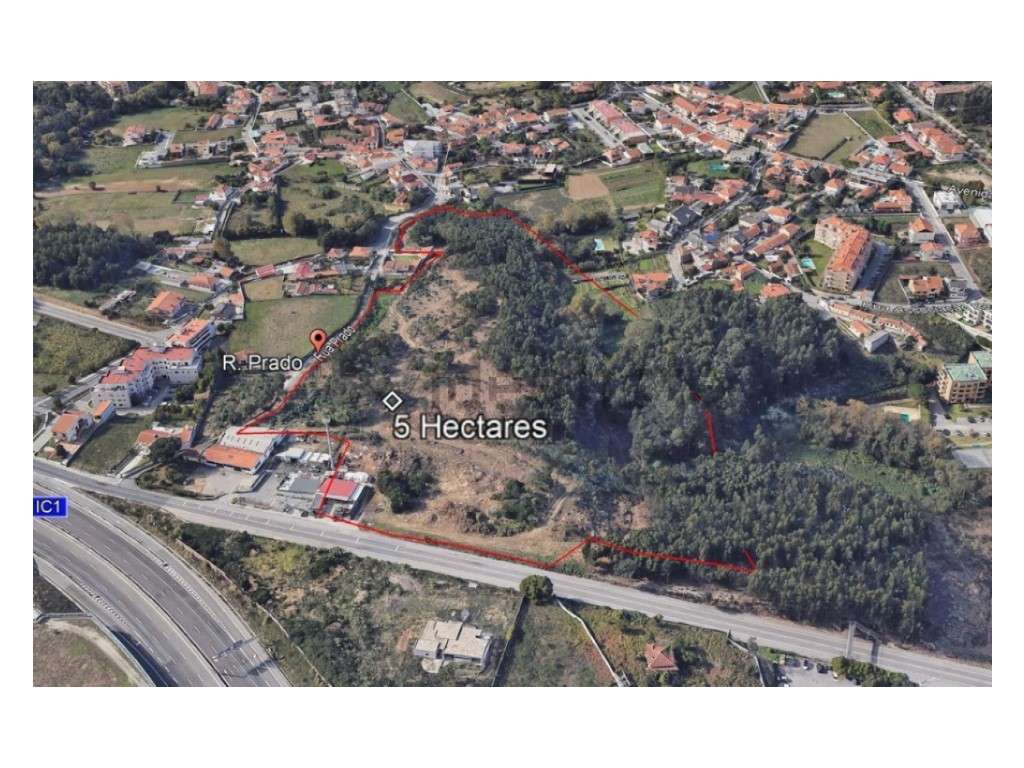 Terreno para construção | 54.090 m2 | Praia de Miramar, V.N.Gaia - Grande imagem: 2/6