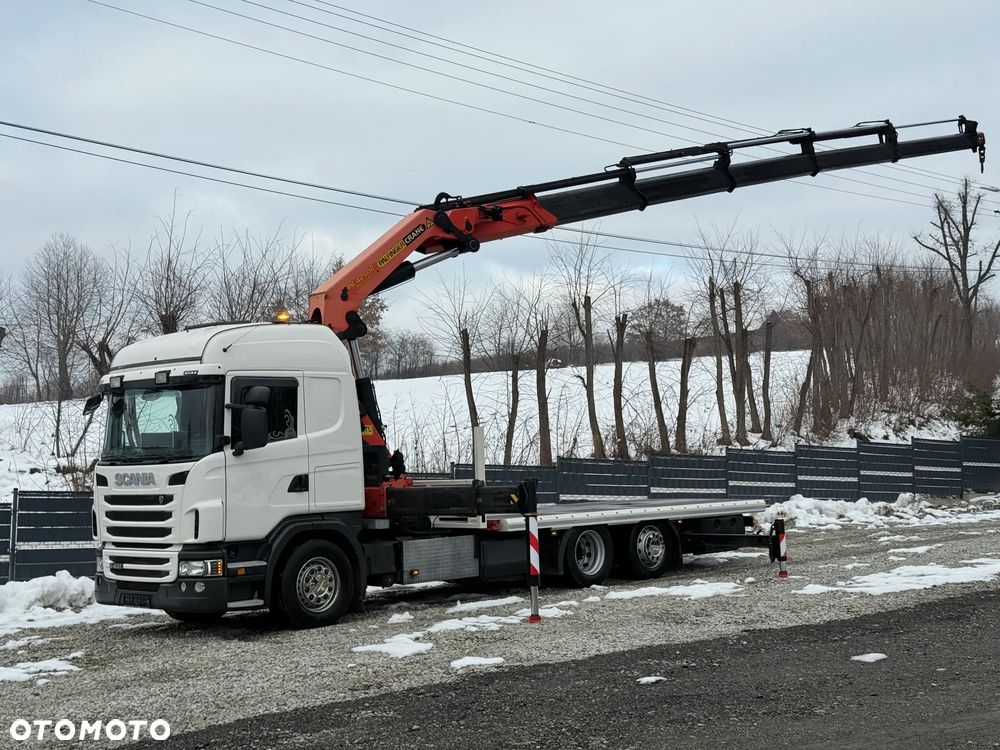 Scania * SCANIA G400 * HDS Palfinger Kran PK 42500 * 3 Osie * Sprowadzona * Bardzo Dobry Stan * - 1
