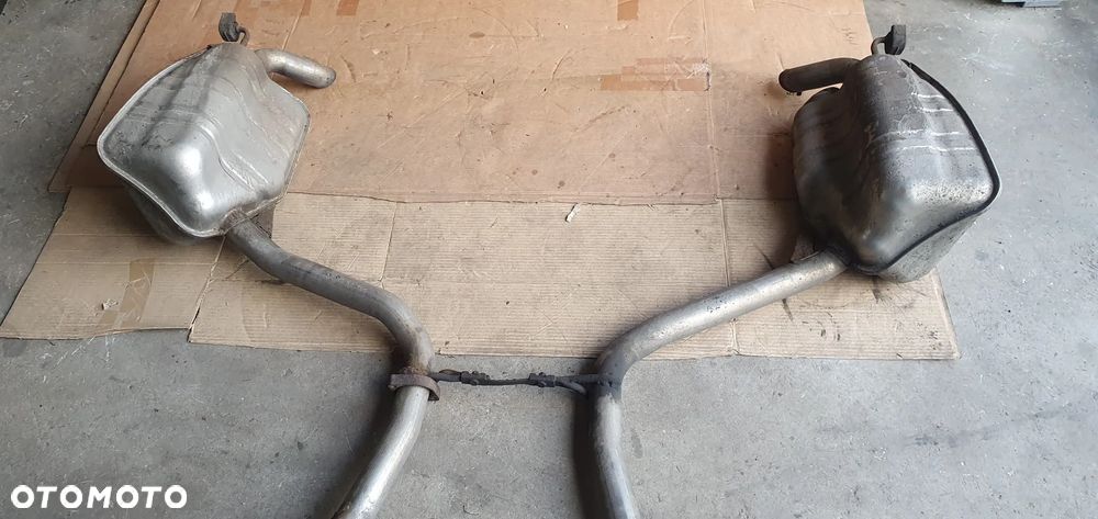 Tłumik końcowy wydech prawy lewy Mercedes E-Klasa W211 3.2 CDI 2114910200 2114910100 - 5