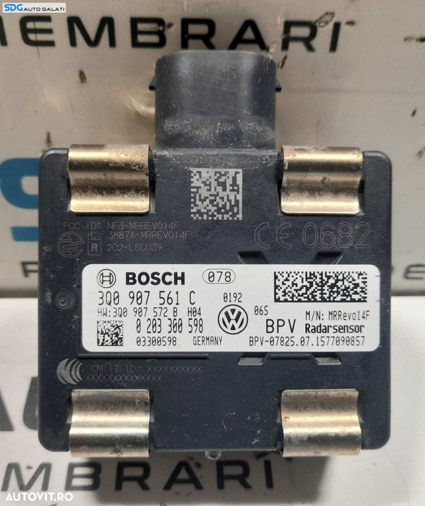 Distronic Radar Skoda Superb 3 2015 - Prezent Cod 3Q0907561C [N0080] - 2