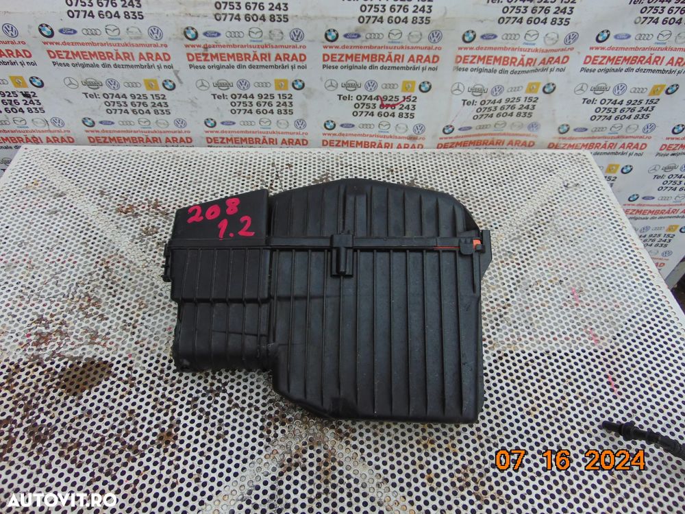 Carcasa filtru aer Peugeot 208 citroen c3 2008 3008 opel corsa f 1.2 vti cod 9813534180 - 1