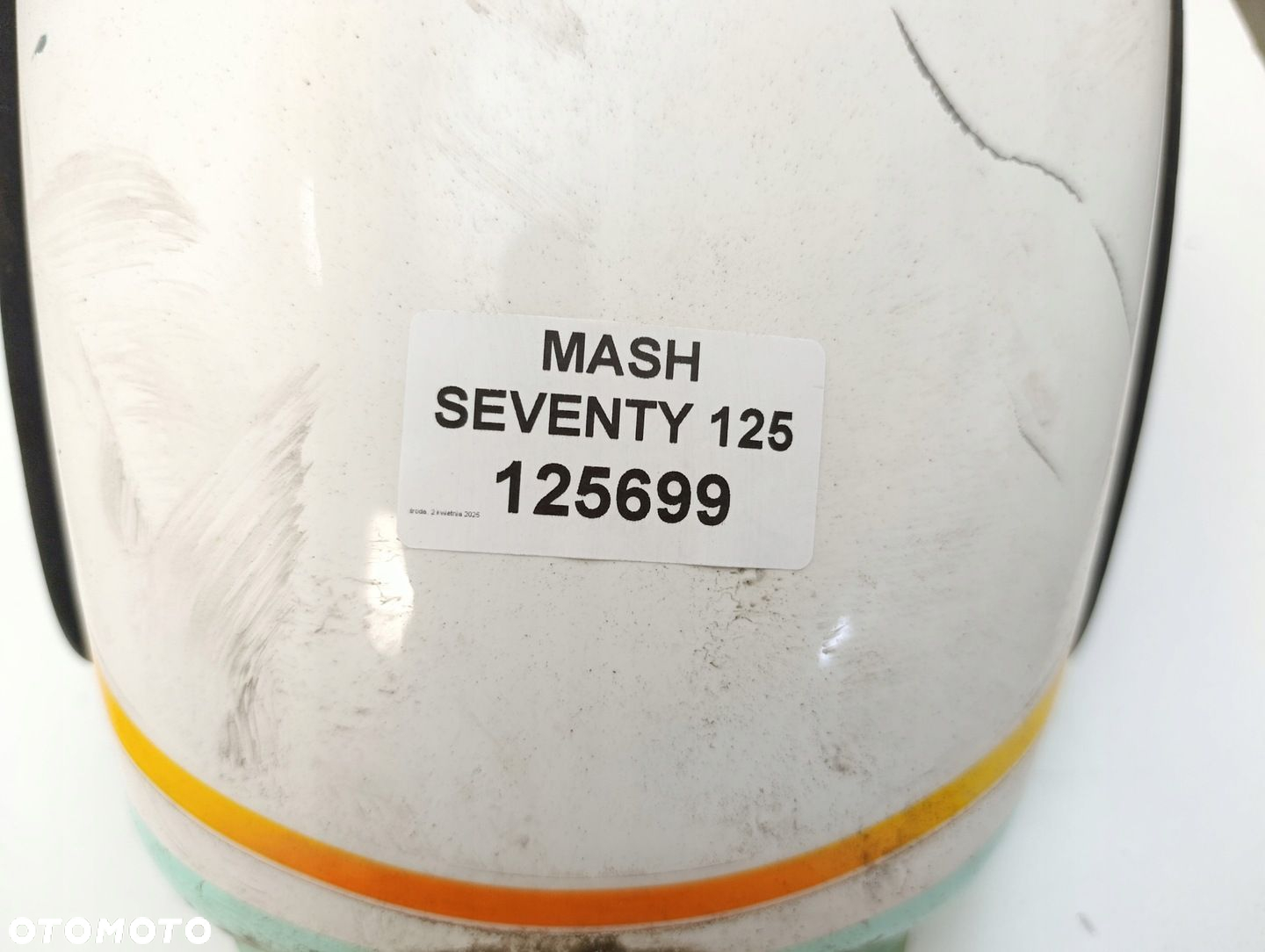 MASH SEVENTY 125 ZBIORNIK PALIWA BAK  KRANIK - 9