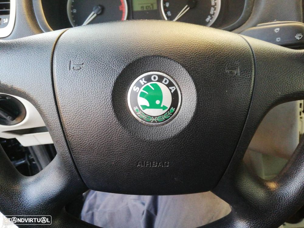 AIRBAG FRENTE ESQUERDO SKODA FABIA 5J2 - 1