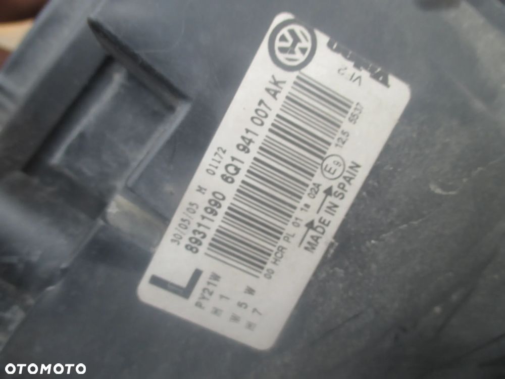 Lampa VW Polo 4 Valeo Europa - 3
