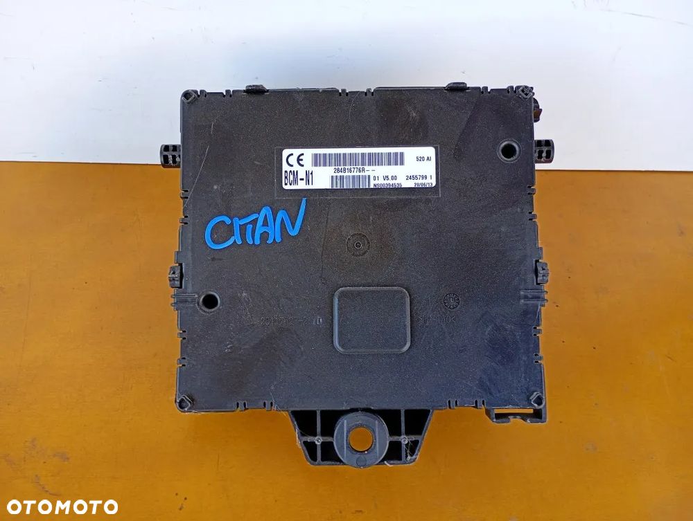 Sterownik Moduł BCM-N1 Zestaw Startowy Renault Kangoo II III Citan W415 1.5 DCI 0281019325 - 4