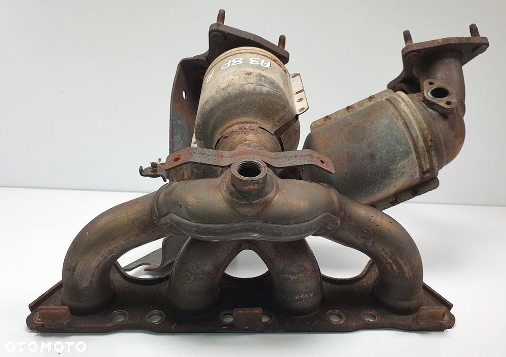 KOLEKTOR WYDECHOWY KATALIZATOR AUDI A3 8P 2.0 FSI 06F253031 06F166AA - 4