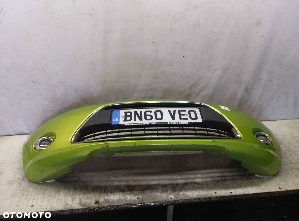 + ZDERZAK PRZÓD PRZEDNI DO FORD FIESTA MK.7 VII 59 ZIELONA LIMONKA HALOGENY - 1