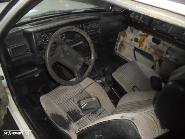 Carro MOT: MF CXVEL: CHC VW GOLF 2 1984 1.6TD 70CV 3P BRANCO DIESEL - 5