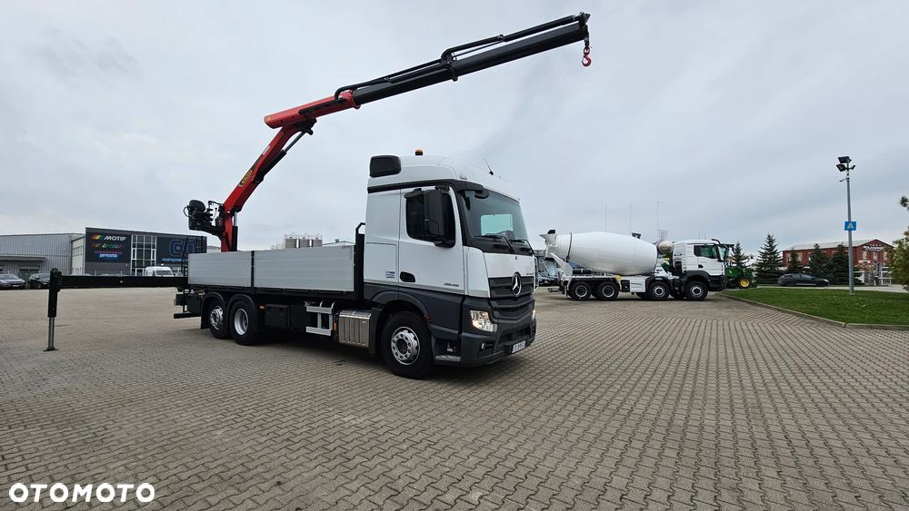 Mercedes-Benz ACTROS 2546 6x2 E6, SKRZYNIA+HDS PALFINGER PK 20.501 L TEC3 - 2