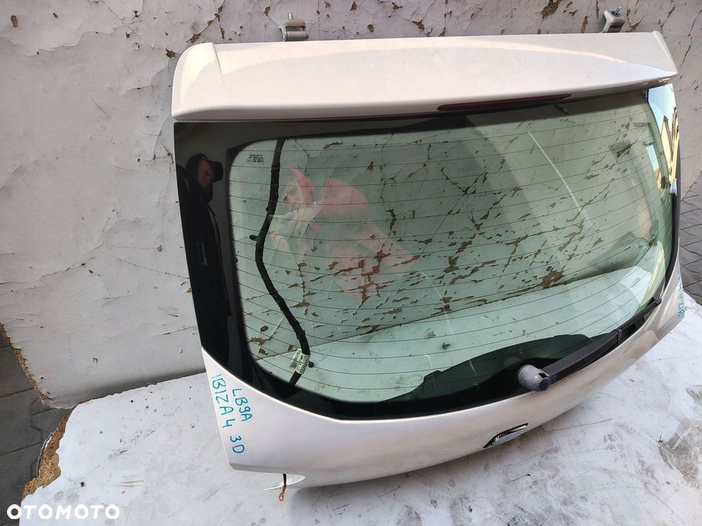 KLAPA BAGAŻNIKA SEAT IBIZA 4 IV 6J HB 3D LB9A - 5