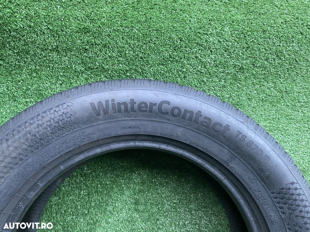 Set 2 anvelope Iarna 215 65 R17 99H Continental WinterContact TS 870P - 6