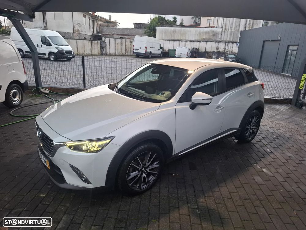 Mazda CX-3 1.5 Sky.Excellence HT Leather White Navi - 3