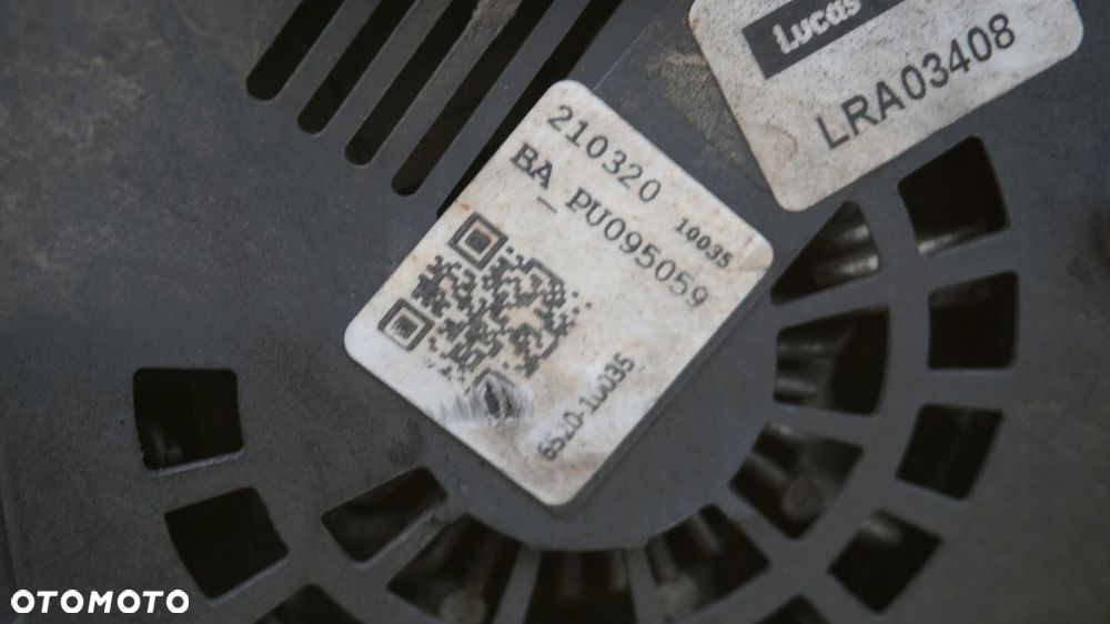 MERCEDES SPRINTER W906 2.2 CDI 16r 129KM 651955 alternator LRA03408 - 7