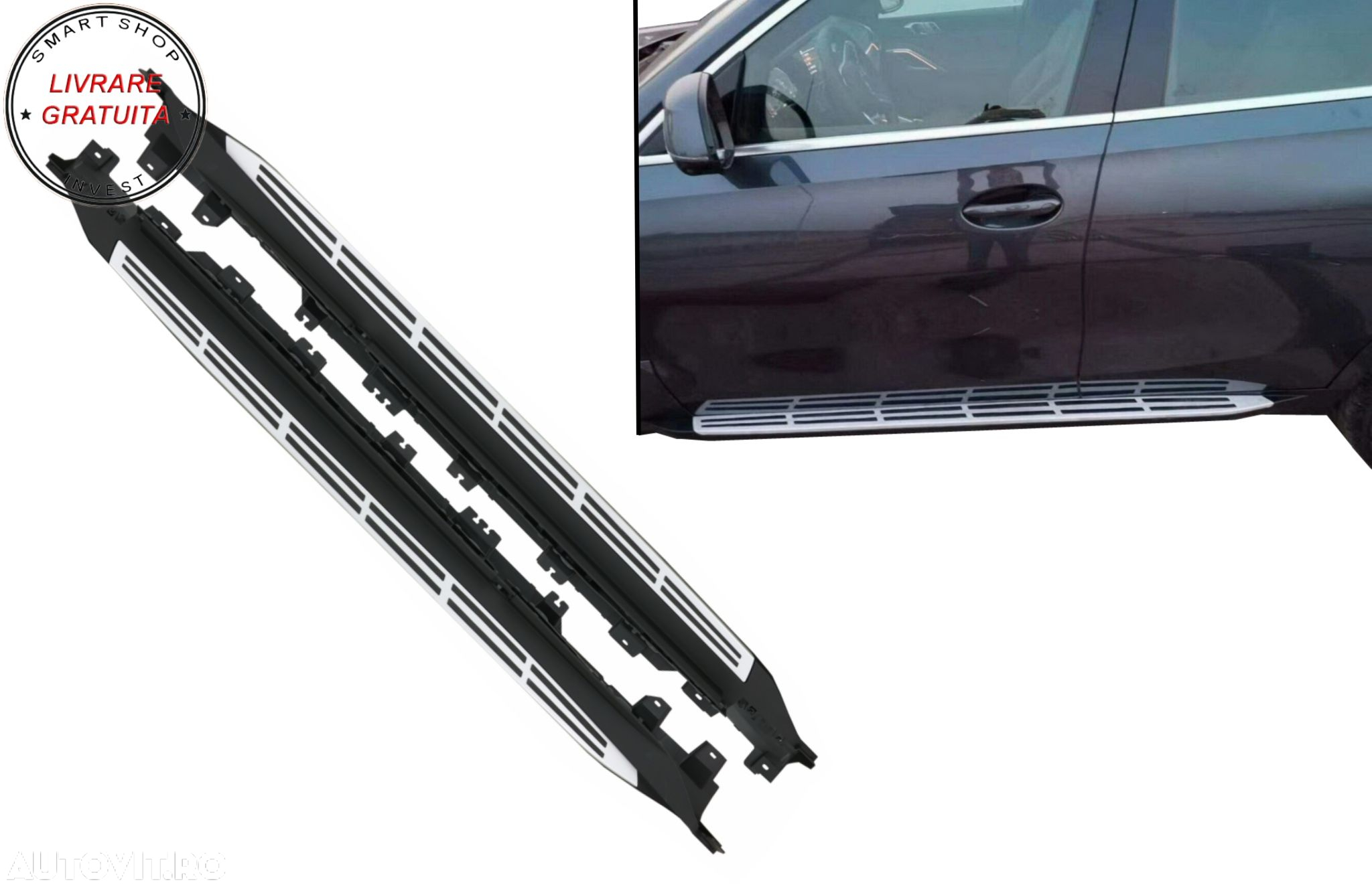 Praguri Trepte Laterale SUV BMW X6 G06 (10.2019-)- livrare gratuita - 13