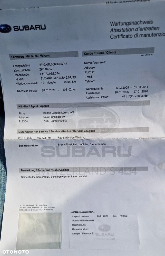 Subaru Impreza 2.0 RS - 26