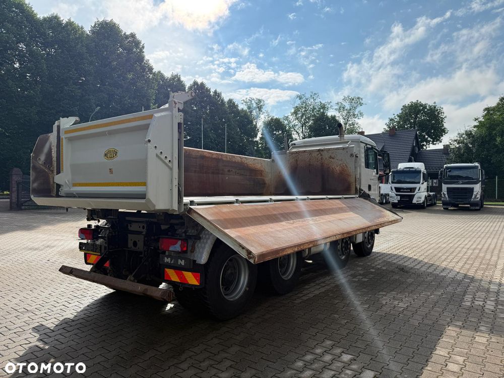 MAN 35.460 TGS wywrotka 8x4, 3-str. MEILLER, BORDMATIC, 302 t.km., TOP! - 4