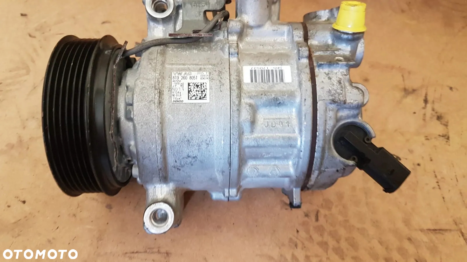 SPRĘŻARKA KOMPRESOR  KLIMATYZACJI AUDI A4 A5 A6 Q5 8T0260805T - 2
