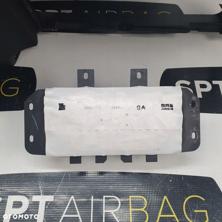 CITROEN C4 B7 DESKA ROZDZIELCZA KONSOLA KOKPIT PODUSZKI AIRBAG AIR BAG PASY KIT SET - 9