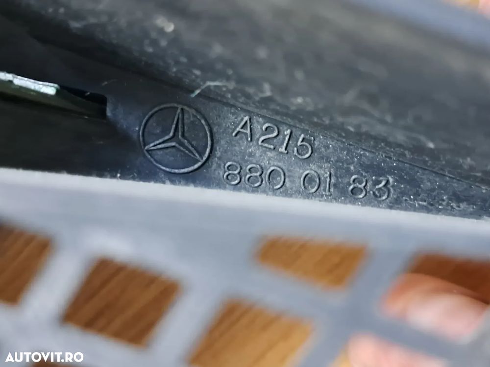 Grila radiator superioara fata originala Mercedes W215 CL500 CL55 CL600 - 5